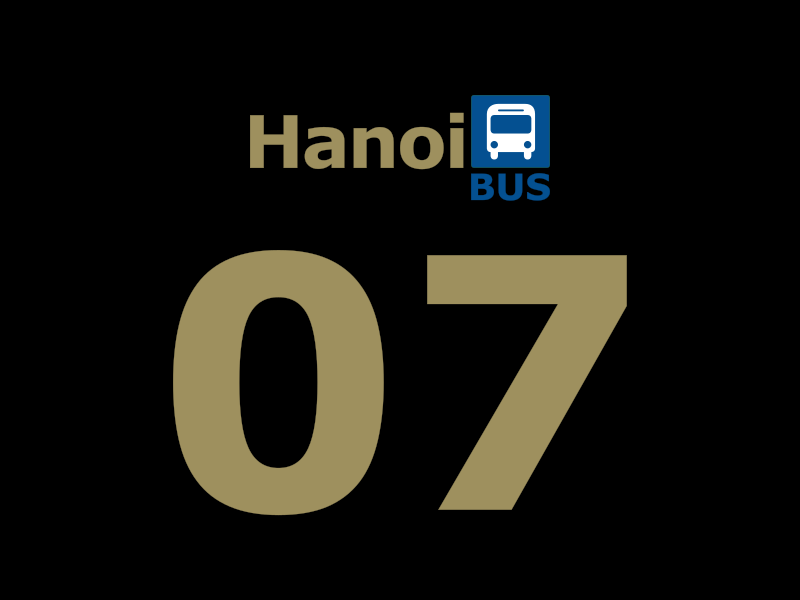 Bus 07 Hanoi: Noi Bai Airport – Cau Giay