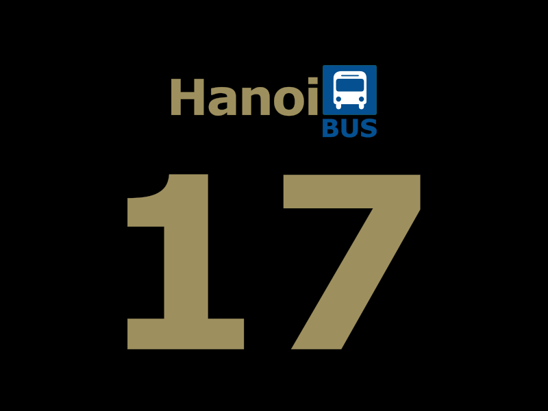 Bus 17 Hanoi: Noi Bai Airport – Long Bien