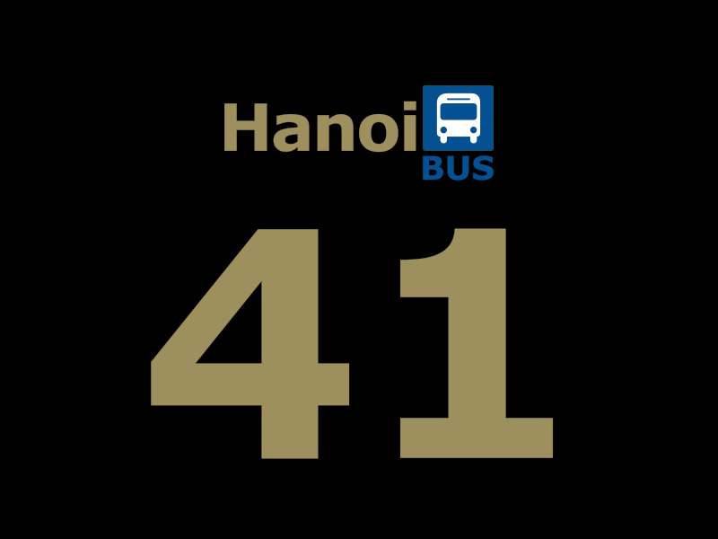Bus 41 Hanoi: Nam Thang Long - Giap Bat Bus Station