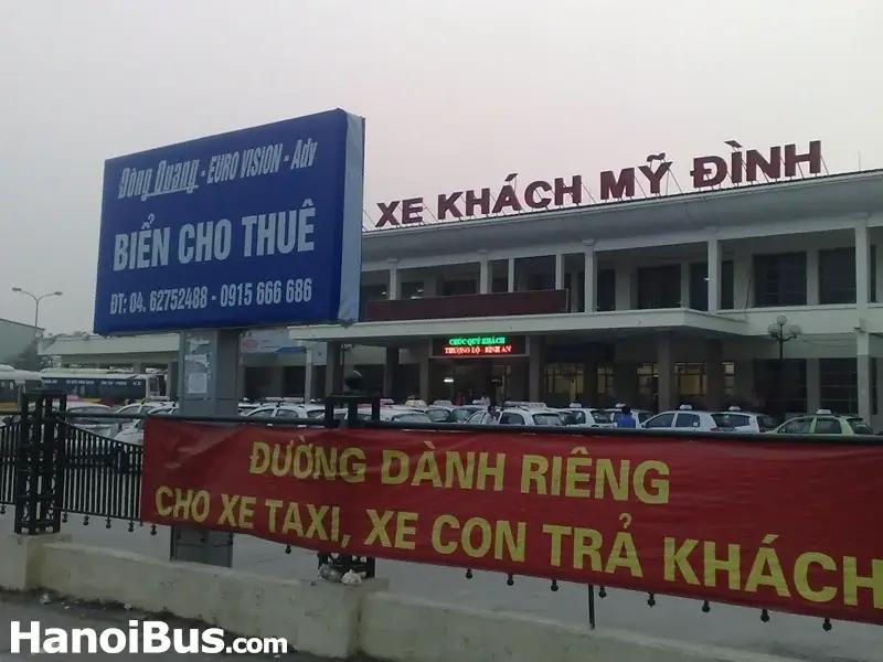 My Dinh Bus Station in Hanoi