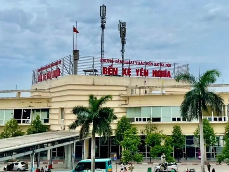 Yen Nghia Bus Station in Hanoi